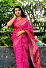 পরিস্থান এক্সক্লুসিভ জাপানি সিল্ক জামদানি ব্লক প্রিন্ট এডিশন